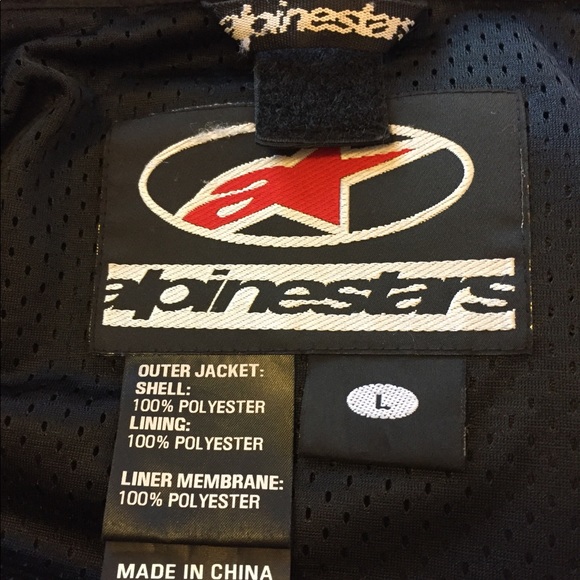 SOLD Women’s Alpinestars Textile Motorcycle Jacket - Picture 6 of 8